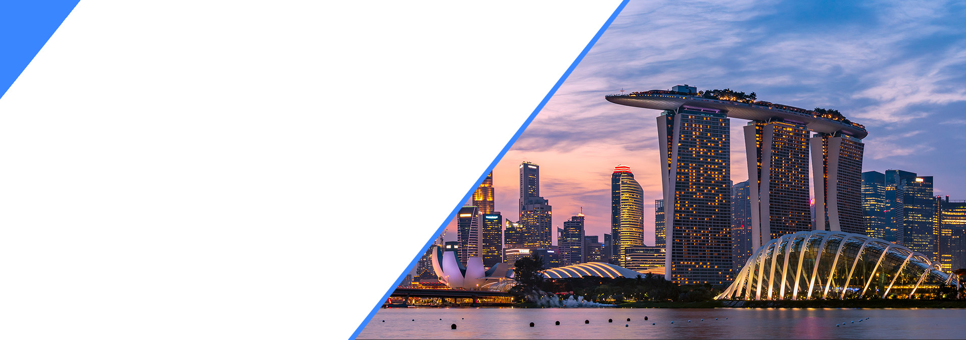 Singapore website banner